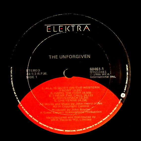 The Unforgiven : The Unforgiven (LP, Album)