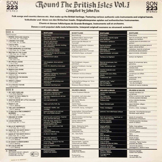 John Fox (2) : Round The British Isles Vol. 1 (LP)