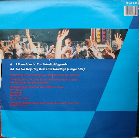 Steve Walsh (2) : I Found Lovin' (You What! Megamix) / Na Na Hey Hey Kiss Him Goodbye (Large Mix) (12", Single, Gre)