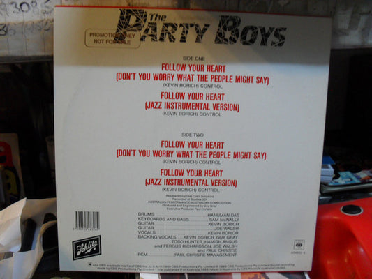 The Party Boys (3) : Follow Your Heart (12", Maxi)