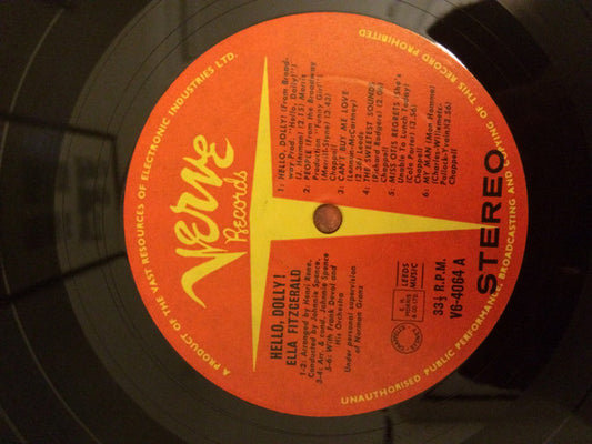 Ella Fitzgerald : Hello, Dolly! (LP, Album)