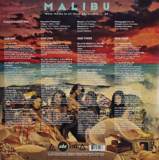 Anderson .Paak : Malibu (2xLP, Album, 180)