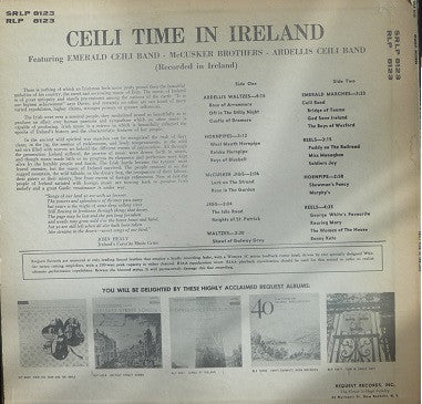 Emerald Ceili Band, McCusker Brothers Ceili Band, The Ardellis Ceili Band : Ceili Time In Ireland (LP, Album)