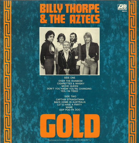 Billy Thorpe And The Aztecs : Gold (LP, Comp)