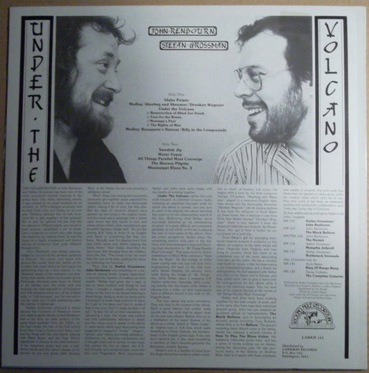 John Renbourn & Stefan Grossman : Under The Volcano (LP, Album)