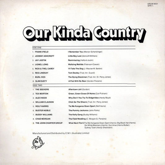 Various : Our Kinda Country (LP, Comp)