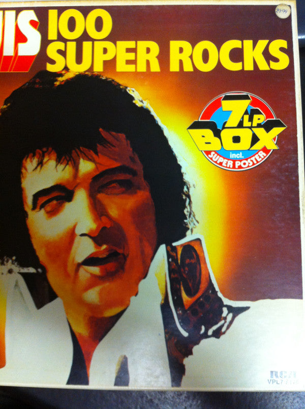 Elvis Presley : 100 Super Rocks (7xLP, Comp, Bro + Box)