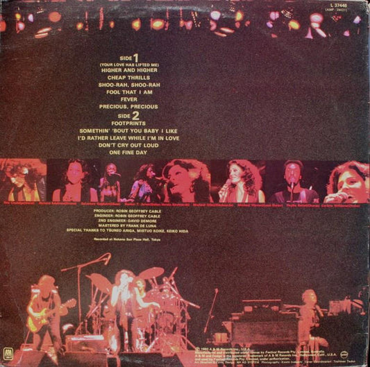 Rita Coolidge : Beautiful Evening - Live In Japan (LP, Album)