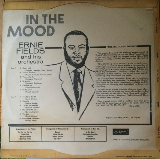 Ernie Fields Orchestra : In The Mood (LP, Mono)