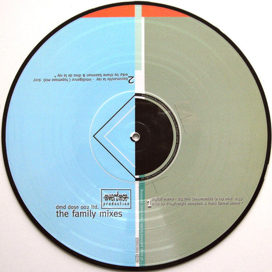 Various : The Family Mixes (12", Pic)