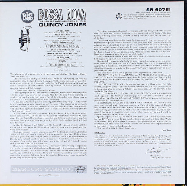 Quincy Jones And His Orchestra : Big Band Bossa Nova (LP, Album)