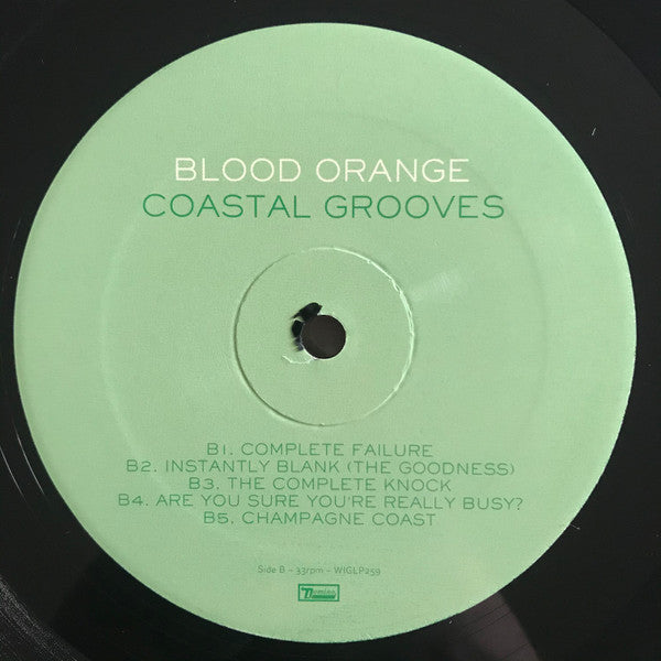 Blood Orange (2) : Coastal Grooves (LP, Album, RP)