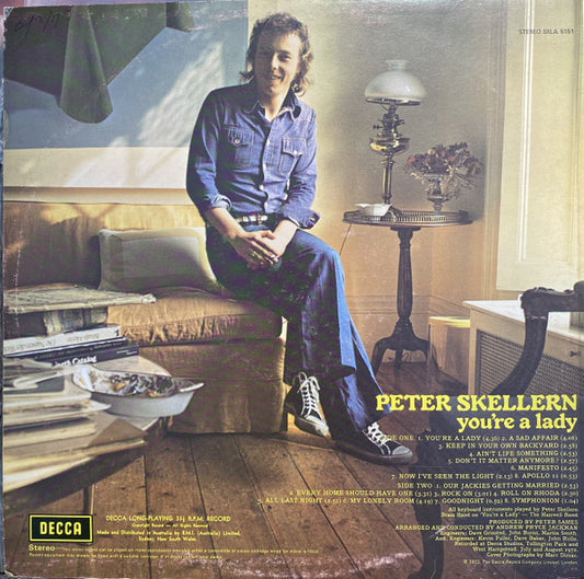 Peter Skellern : You're A Lady (LP, Album)