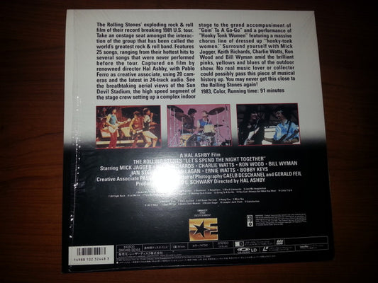 The Rolling Stones : Let's Spend The Night Together (Laserdisc, 12", RE, NTSC, CLV)