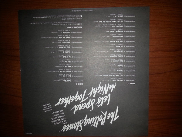 The Rolling Stones : Let's Spend The Night Together (Laserdisc, 12", RE, NTSC, CLV)
