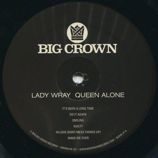 Lady Wray : Queen Alone (LP, Album)