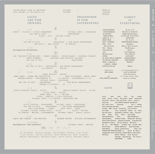 Bon Iver : 22, A Million (LP, Album)