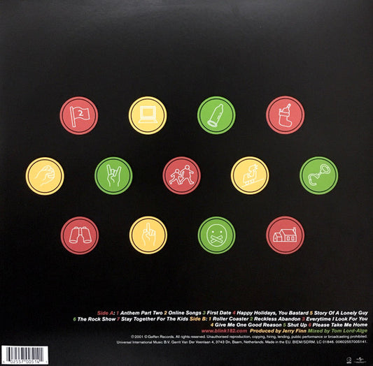 Blink-182 : Take Off Your Pants And Jacket (LP, Album, RE, 180)