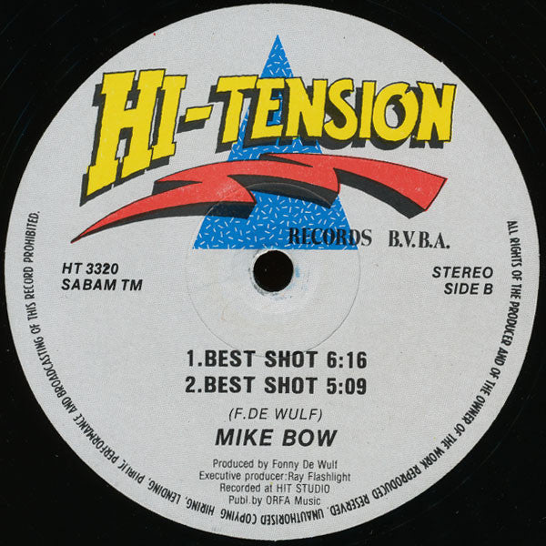 Michael Bow : (Hit Me With Your) Best Shot (12")