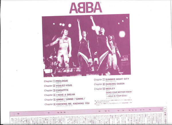 ABBA : In Concert (Laserdisc, 12", S/Sided, RE, NTSC)
