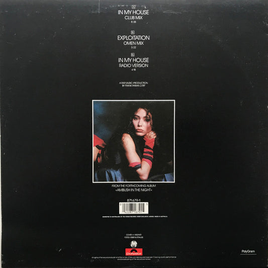 Jayne Collins : In My House (12", Single)