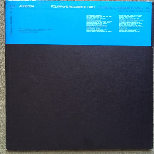 Various : Jazz Volume 11: Addenda (LP, Album, Comp, Mono)