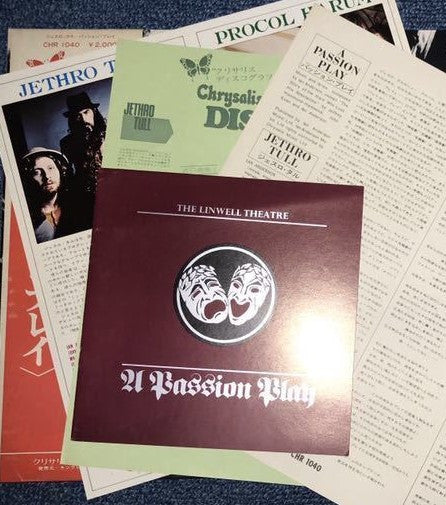 Jethro Tull : A Passion Play (LP, Album, Promo, Gat)