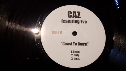 Caz (3) : I Am / Coast To Coast (12", Promo)