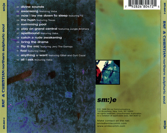 Rae & Christian : Northern Sulphuric Soul (CD, Album)