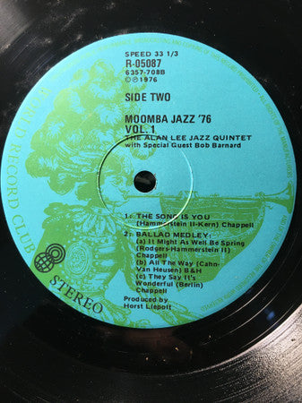 Various : Moomba Jazz '76 (Live From The Dallas Brooks Hall) (LP, Club)