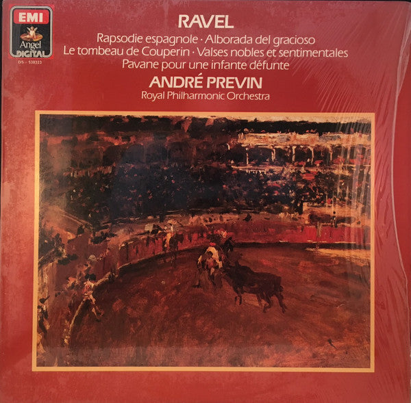 André Previn, Royal Philharmonic Orchestra, Maurice Ravel : Rapsodie Espanole / Alborada Del Gracioso / Le Tombeau De Couperin / Valses Nobles Et Sentimentales / Pavane Pour Une Infante Defunte (LP)