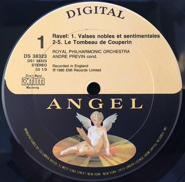 André Previn, Royal Philharmonic Orchestra, Maurice Ravel : Rapsodie Espanole / Alborada Del Gracioso / Le Tombeau De Couperin / Valses Nobles Et Sentimentales / Pavane Pour Une Infante Defunte (LP)