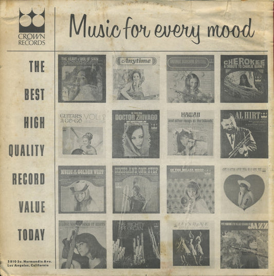 Xavier Alberto & His Orchestra : Brazil Today featuring Guantanamera (LP)