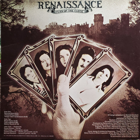 Renaissance (4) : Turn Of The Cards (LP, Album, Mon)