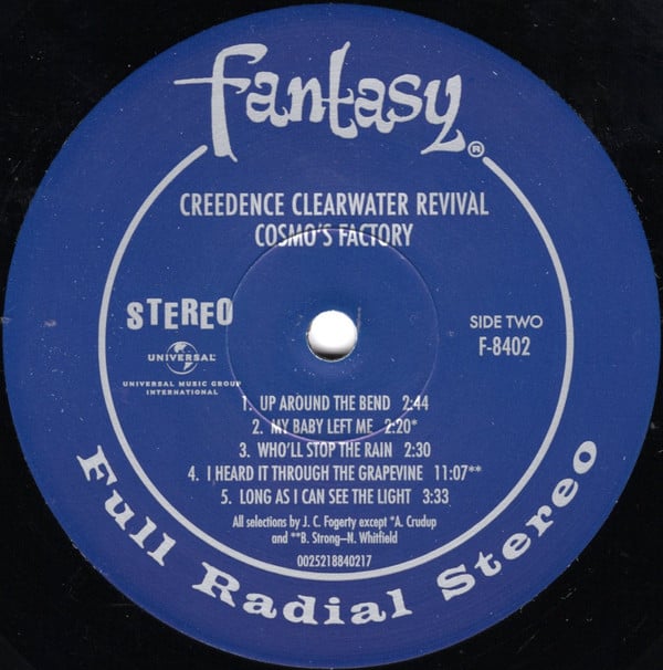 Creedence Clearwater Revival : Cosmo's Factory (LP, Album, RE)