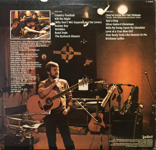 John Williamson : Fair Dinkum J.W. (LP, Album)