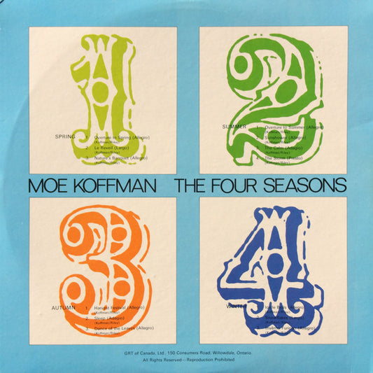 Moe Koffman : The Four Seasons (2xLP, Album, Gat)