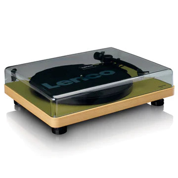 Lenco L-30WD Turntable with USB/PC Encoding - Wood