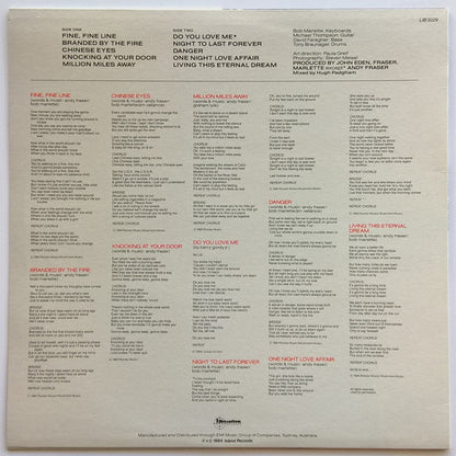 Andy Fraser : Fine Fine Line (LP, Album)