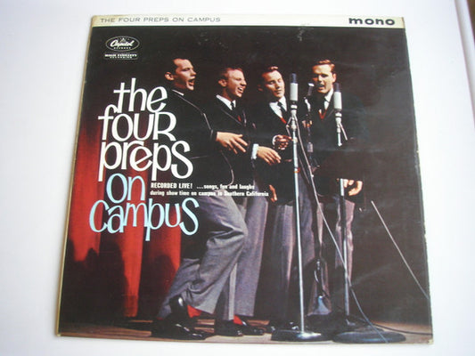 The Four Preps : The Four Preps On Campus (LP, Album, Mono)