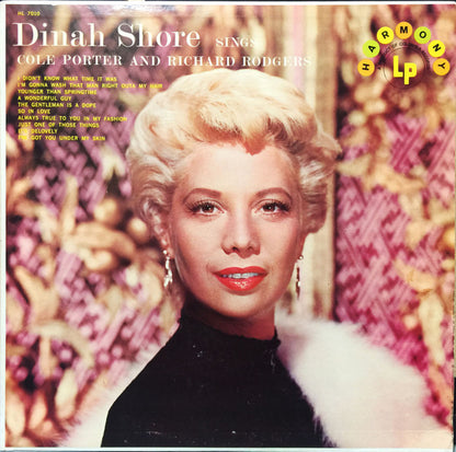 Dinah Shore : Sings Cole Porter And Richard Rodgers (LP, Mono)