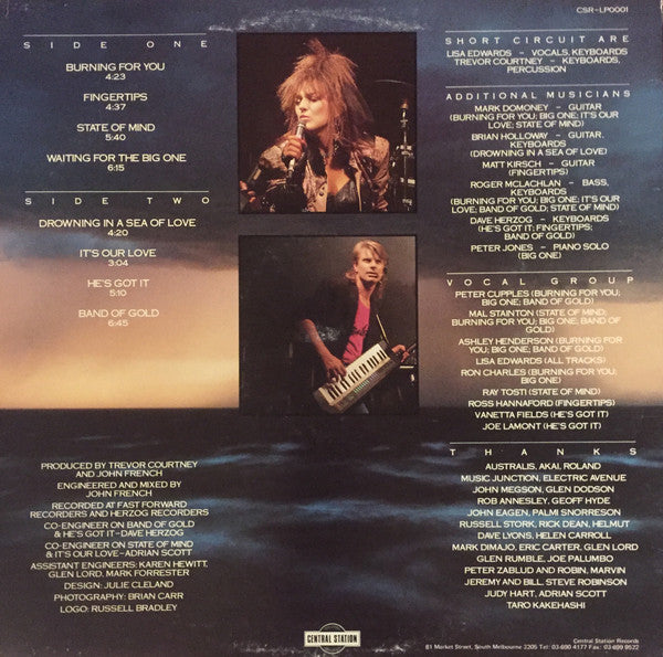 Short Circuit (2) Featuring Lisa Edwards : Waiting For The Big One (LP, Album)