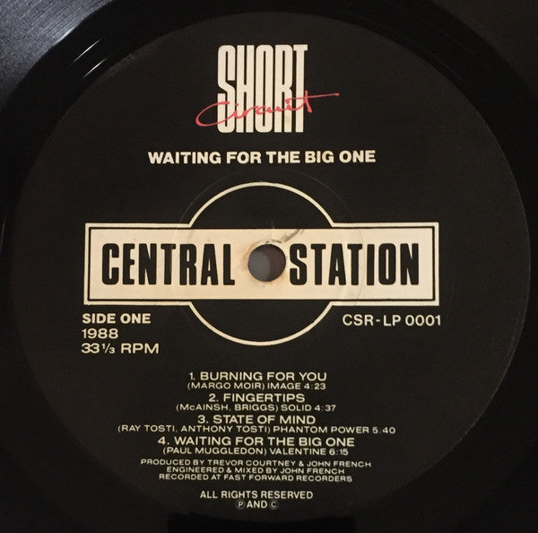 Short Circuit (2) Featuring Lisa Edwards : Waiting For The Big One (LP, Album)