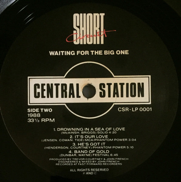Short Circuit (2) Featuring Lisa Edwards : Waiting For The Big One (LP, Album)