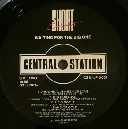 Short Circuit (2) Featuring Lisa Edwards : Waiting For The Big One (LP, Album)