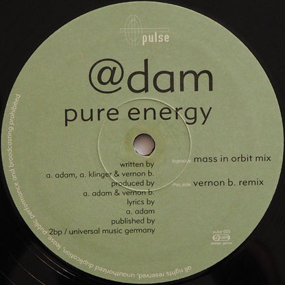 @dam : Pure Energy (12")