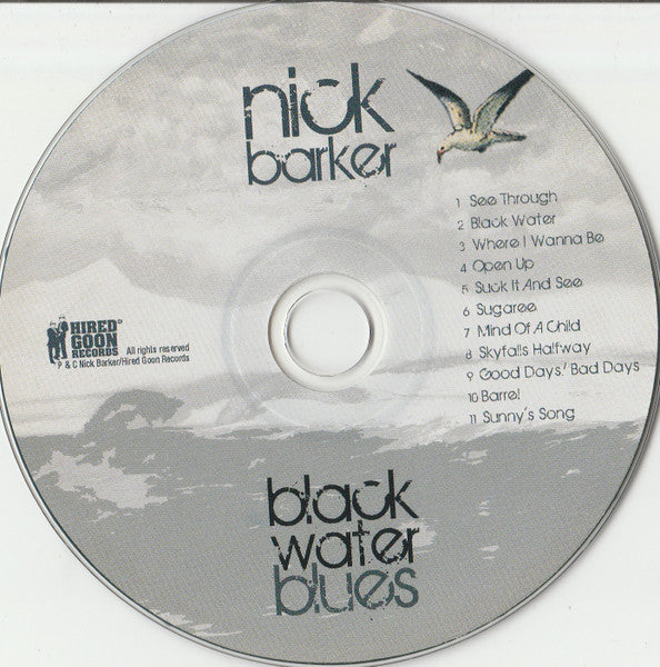 Nick Barker (2) : Black Water Blues (CD, Album)