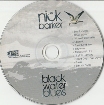 Nick Barker (2) : Black Water Blues (CD, Album)