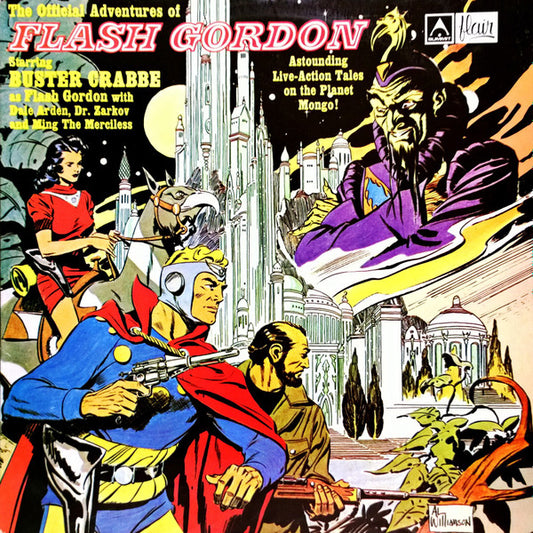 Various : The Official Adventures Of Flash Gordon (LP, Album, RE)
