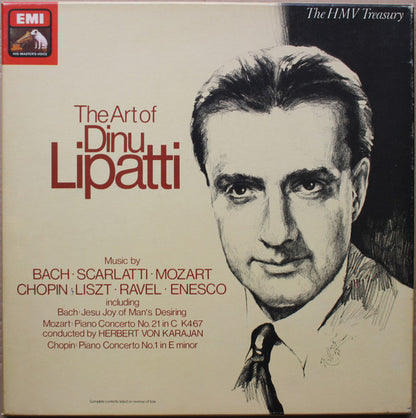 Dinu Lipatti : The Art Of Dinu Lipatti (4xLP, Comp, Mono + Box)